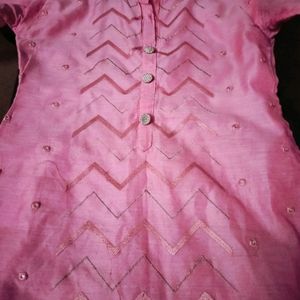 Very Beautiful Pink Kurti