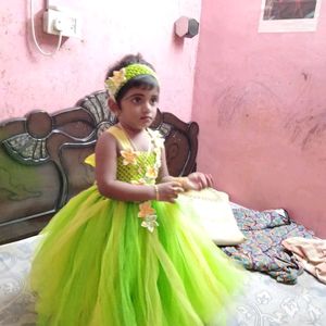 Green Dress 2 To 3 Age