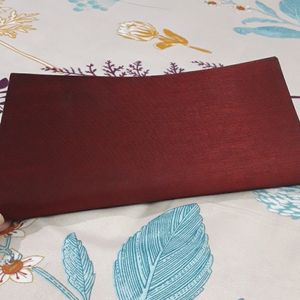 Maroon Party Clutch