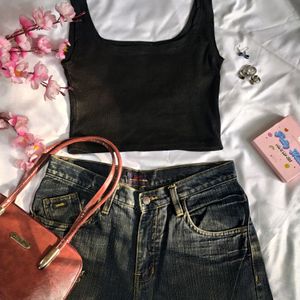 Basic Black Tank Top