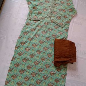 Kurti Pant Set