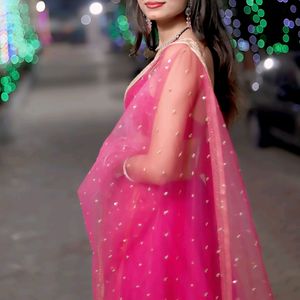 Rose Pink Lahnga Choli