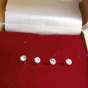 Silver Nosepin Studs