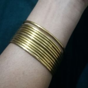 Golden Bangle Set