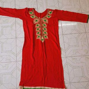 Nice Red ♥️ Kurti