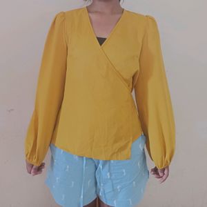 Wrap Top From Shein