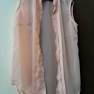 Brand New: Peach Top/shrug