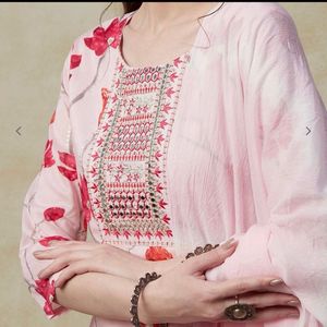 Floral Print Kurta Suit 🌸🌸🌸