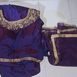 Dark Purple Gown