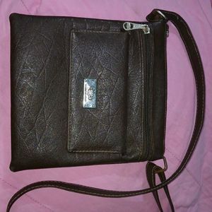 Casual Coffe Brown Sling Bag