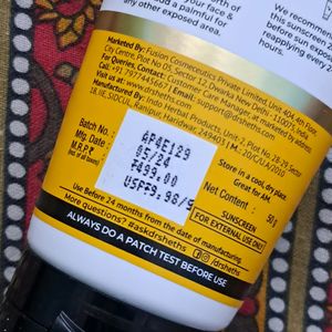 Dr. Sheth's Ashwagandha Alpha Arbutin Sunscreen