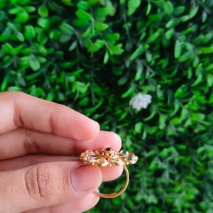 Adjustable Ring For Traditional Occasion