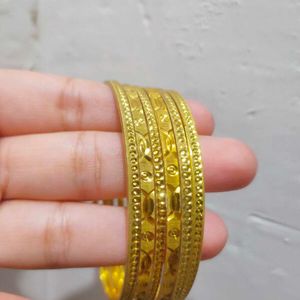 Gold Plated Bangles For Women