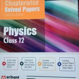 Combo...Class 12 Arihant Chapter wise Solved Paper