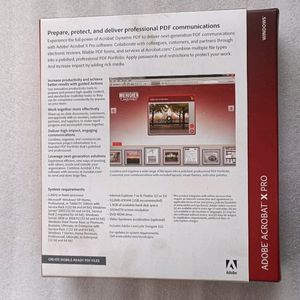 Adobe Acrobat X Pro 65084260 Apro 10.0 Vin ED EAP