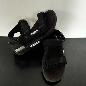 Black Strap Sandal