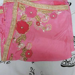 100% Pure Chiffon Saree