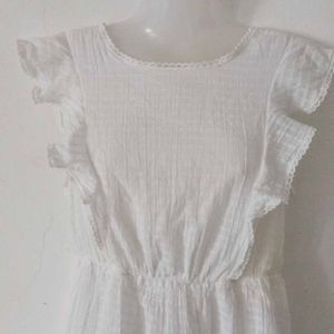 WHITE FROCK DRESS