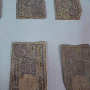 Old One Rupee Notes