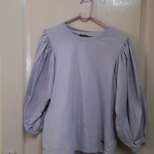 Lavender Blouse Top