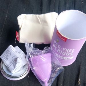 Sirona pad Free Periods Menstrul Cup