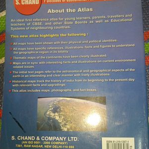 S.Chand Atlas For Students