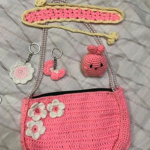 Crocheted Handbag