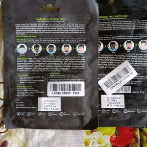 B.S.C. Charcoal Sheet Mask