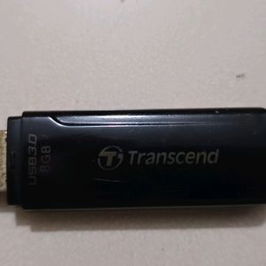 Transcend USB 3.0 Type A 8GB Pendrive