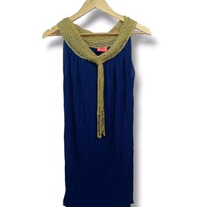 Navy Blue Shift Dress (Women's)