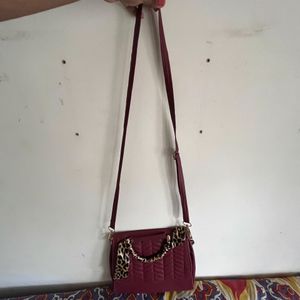 Maroon Slingbag