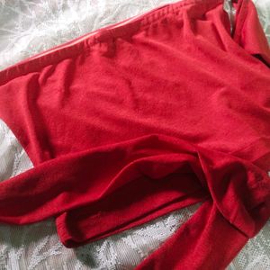 Pretty Red Crop Top