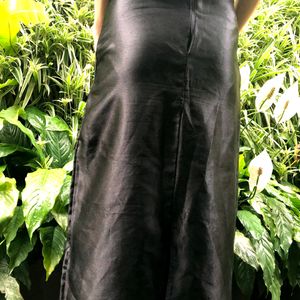 Satin A Line  Skirt