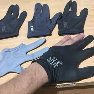 5 x Pool/Snooker Gloves