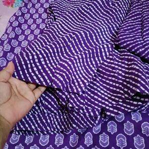 Kurta Pent Dupatta Purple 💜