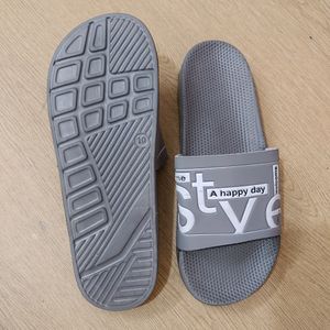 New Men Style Printed Fashionable Slide Size-10