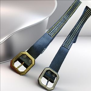 Silver buckle Being Human Stylish Belt