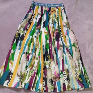 Printed Skirt.