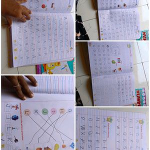 Alphabet And Numbers Tracing Book