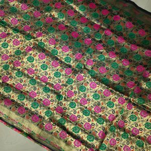 Malti Colour Banarasi Saree