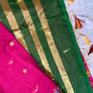 Pure Resham Handloom Saree