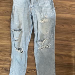 boyfriend ripped jeans from h&m