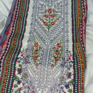 Unstitched Pakistani Suit