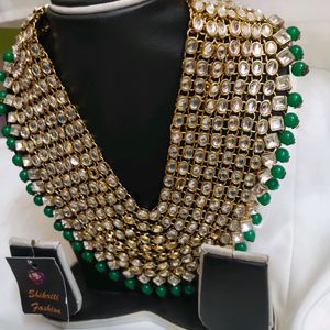 Kundan Maharani Necklace New With Tag