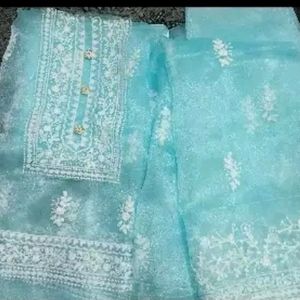 😍Rs.600 Wedding Pakistani Unstiched Dress Suit