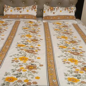 Glace Cotton Bedsheet