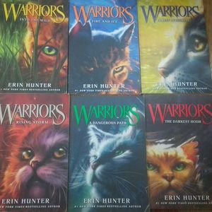 Warriors Set Of 6. Rare Edition