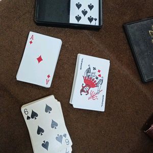 100% Pure Plastic Playing Cards 2+1