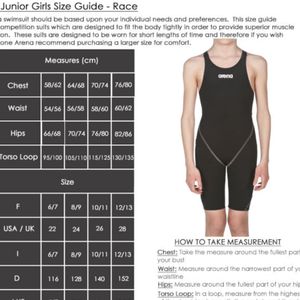 Swimming Race Suit