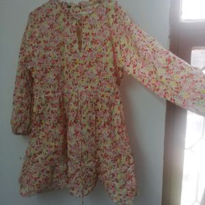 Floral Dress with Adjustable string